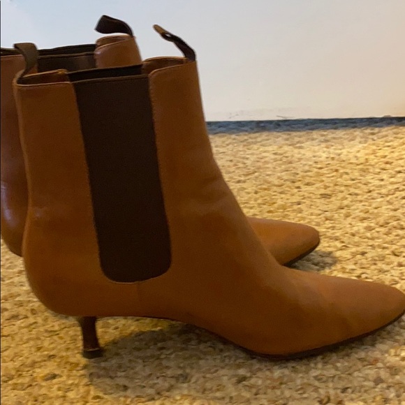 RL Tan Leather Booties - Picture 4 of 6